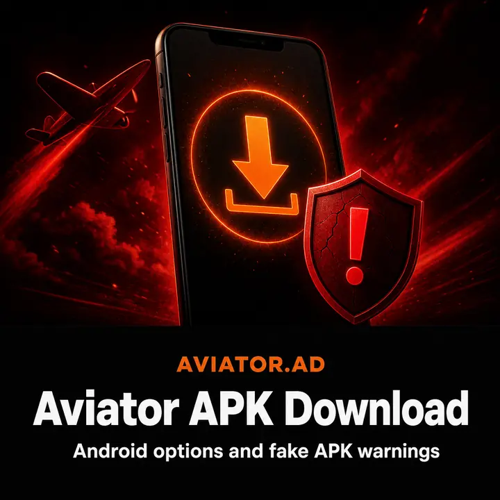 Aviator download and APK safety guide illustration